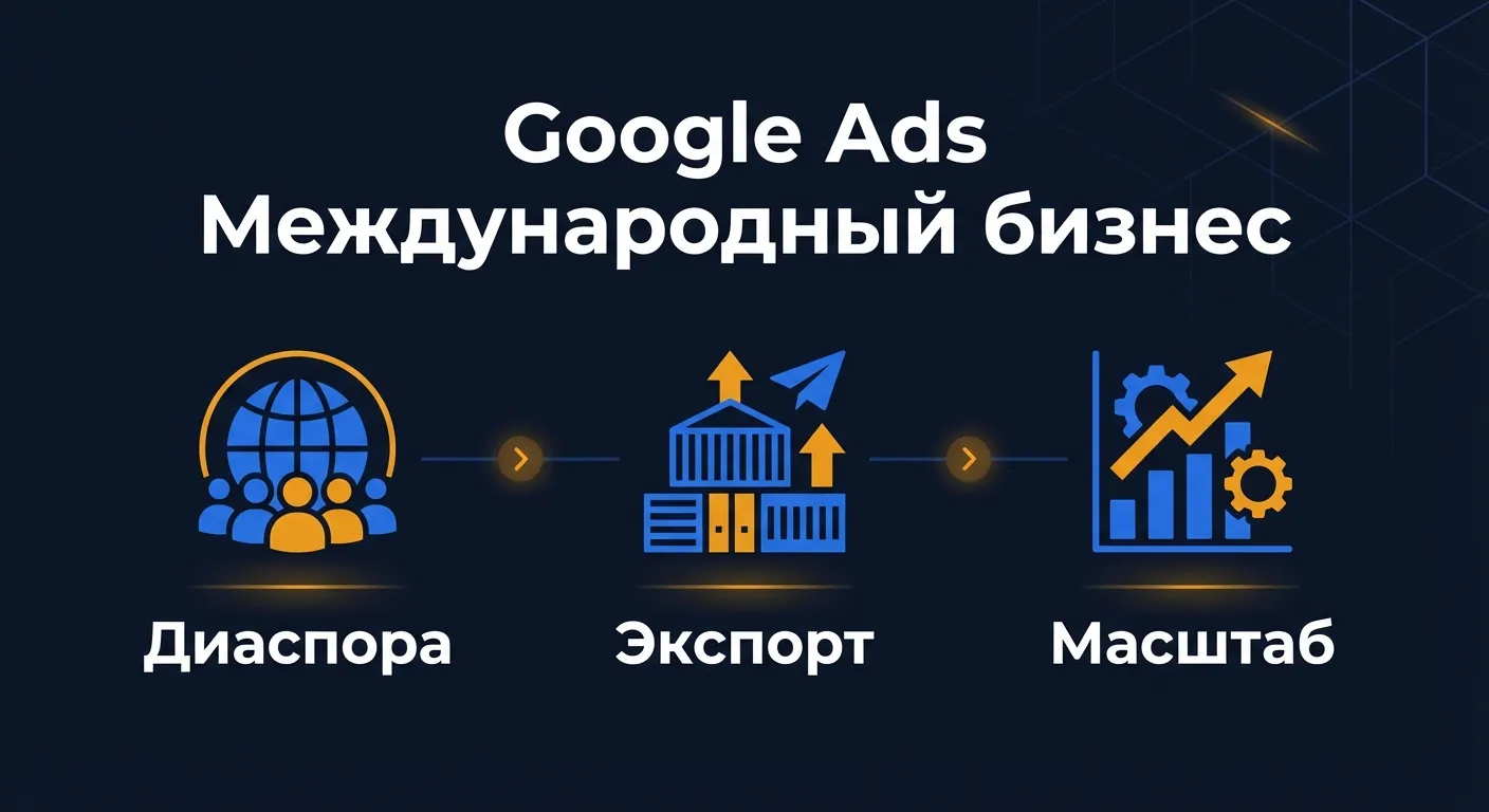 Google Ads для международного бизнеса: стратегия выхода на зарубежные рынки