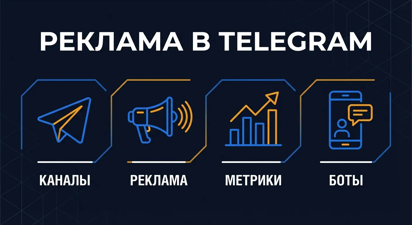 Реклама в Telegram для бизнеса в 2026: все форматы